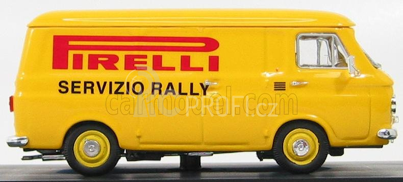 Rio-models Fiat 238 Van Assistenza Clienti Rally Pirelli 1971 1:43 Žlutá
