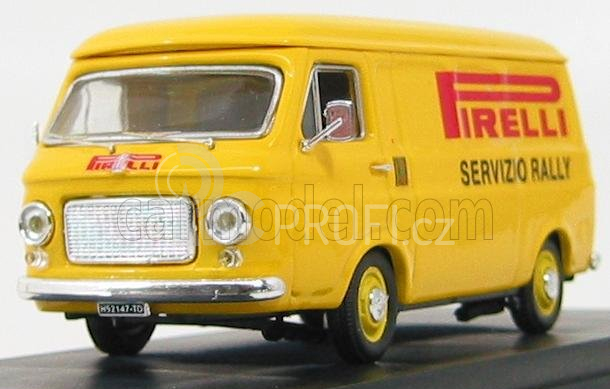 Rio-models Fiat 238 Van Assistenza Clienti Rally Pirelli 1971 1:43 Žlutá