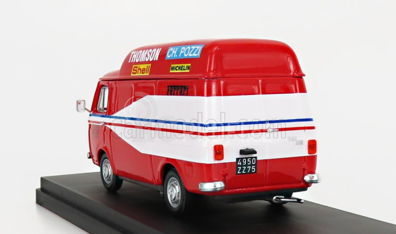 Rio-models Fiat 238 Van Assistenza Corse Ferrari Ch Pozzi 24h Le Mans 1978 1:43 Červená Bílá