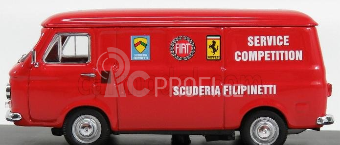 Rio-models Fiat 238 Van Assistenza Corse Scuderie Filipinetti 1970 1:43 Red