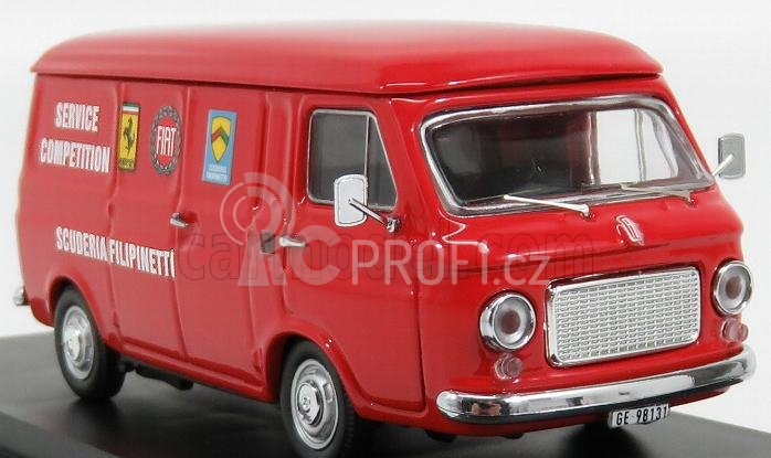 Rio-models Fiat 238 Van Assistenza Corse Scuderie Filipinetti 1970 1:43 Red