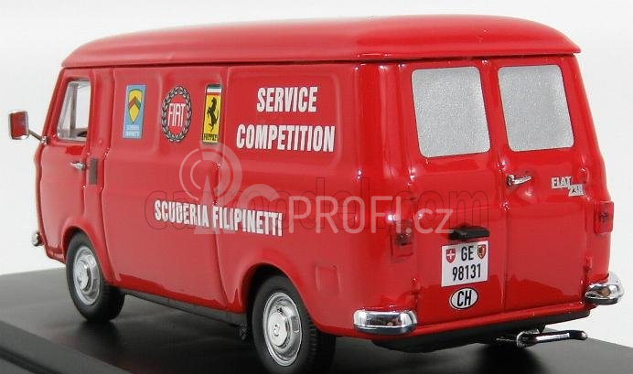 Rio-models Fiat 238 Van Assistenza Corse Scuderie Filipinetti 1970 1:43 Red