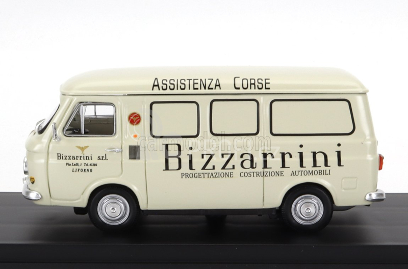 Rio-models Fiat 238 Van Assistenza Corse Team Bizzarrini 1967 1:43 Beige