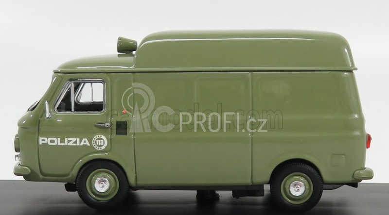 Rio-models Fiat 238 Van Polizia 1972 1:43 Zelená