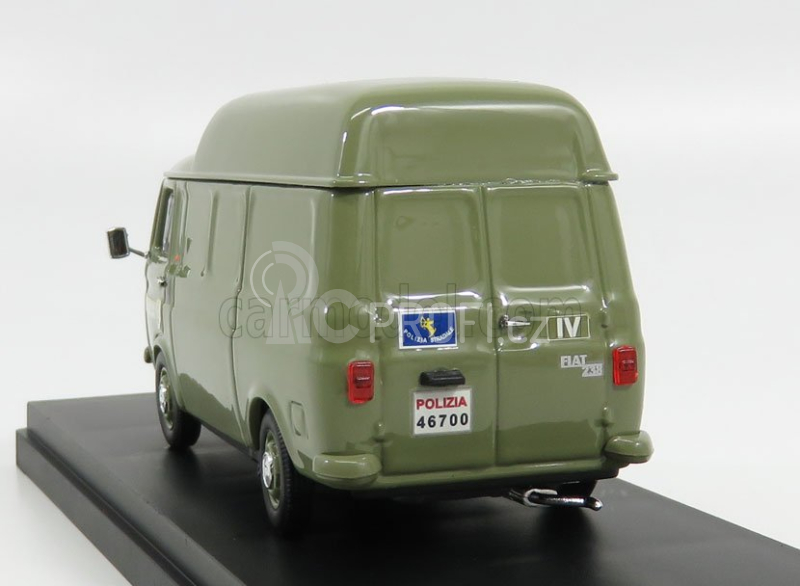 Rio-models Fiat 238 Van Polizia 1972 1:43 Zelená
