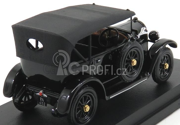 Rio-models Fiat 501 Cabriolet Closed La Saetta Del Re 1919 1:43 Black