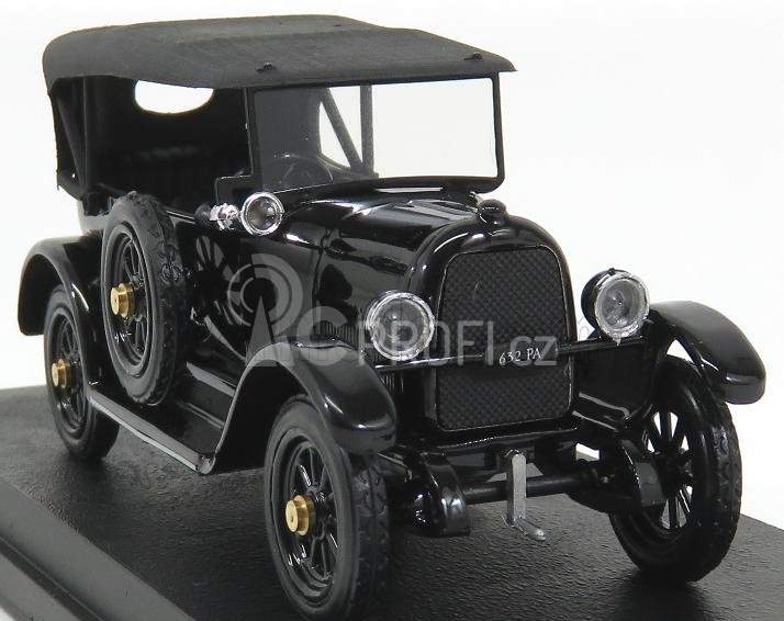 Rio-models Fiat 501 Cabriolet Closed La Saetta Del Re 1919 1:43 Black