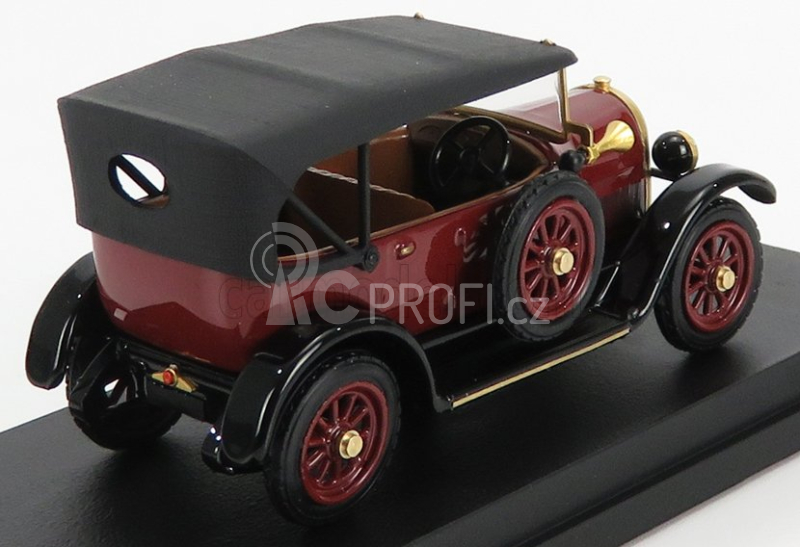 Rio-models Fiat 501 Sport Cabriolet Closed 1919 1:43 Bordeaux