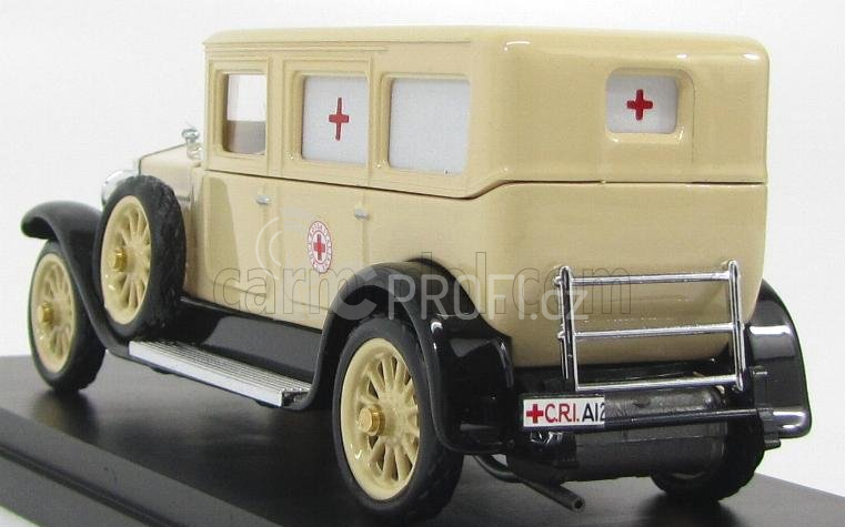 Rio-models Fiat 519s 4-door Ambulanza Croce Rossa Italiana 1930 1:43 Ivory