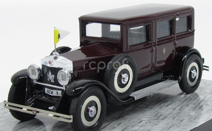 Rio-models Fiat 525 1929 - Personal Car Papa Pio Xi - Pope Pio Xi 1:43 Black