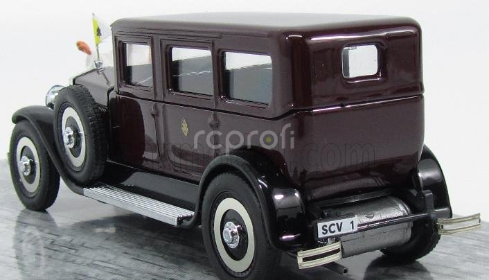 Rio-models Fiat 525 1929 - Personal Car Papa Pio Xi - Pope Pio Xi 1:43 Black