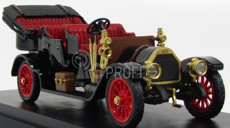 Rio-models Fiat 60cv Cabriolet 1905 - Exclusive Carmodel 1:43 Black