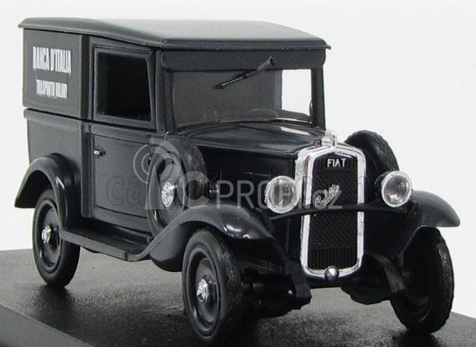Rio-models Fiat Balilla Van 1936 - Trasporto Valori Banca D'italia 1:43 Black
