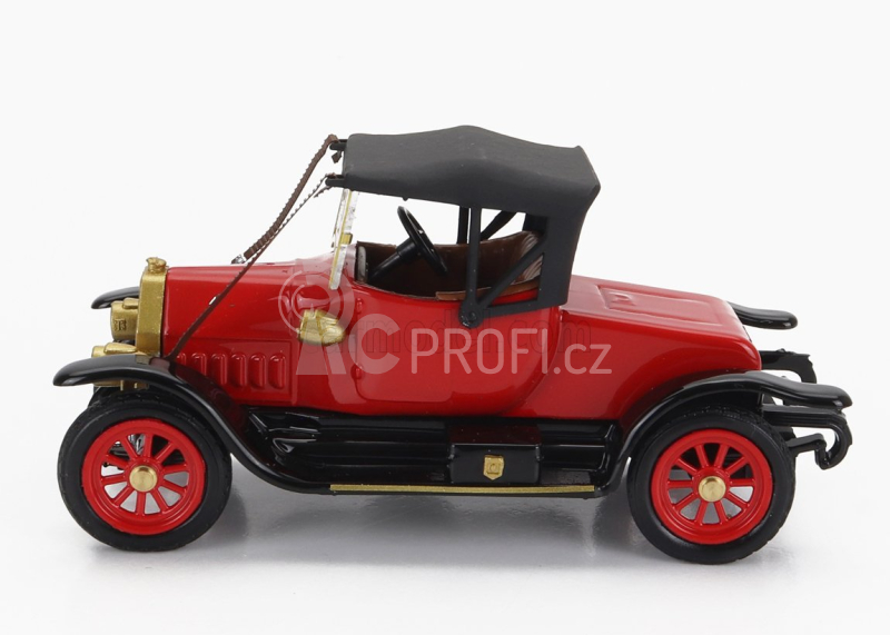 Rio-models Fiat Tipo 0 Spider Closed 1912 1:43 Červená Černá