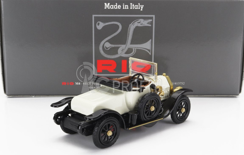 Rio-models Fiat Tipo 0 Spider Open 1912 1:43 Bílá