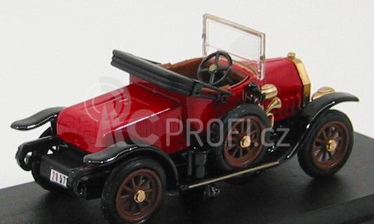 Rio-models Fiat Tipo Zero Spider 1912 1:43 Červená Černá