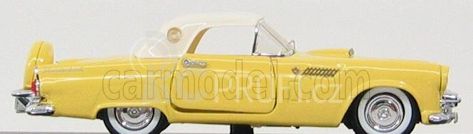 Rio-models Ford usa Thunderbird Cabriolet - Closed 1955 1:43 Žlutá
