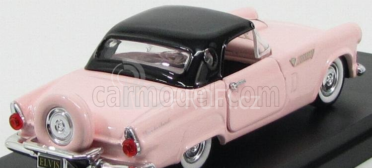 Rio-models Ford usa Thunderbird Cabriolet Closed 1956 - Personal Car Elvis Presley 1:43 Pink