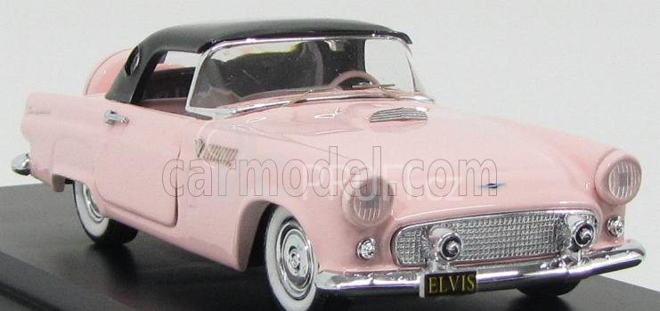 Rio-models Ford usa Thunderbird Cabriolet Closed 1956 - Personal Car Elvis Presley 1:43 Pink