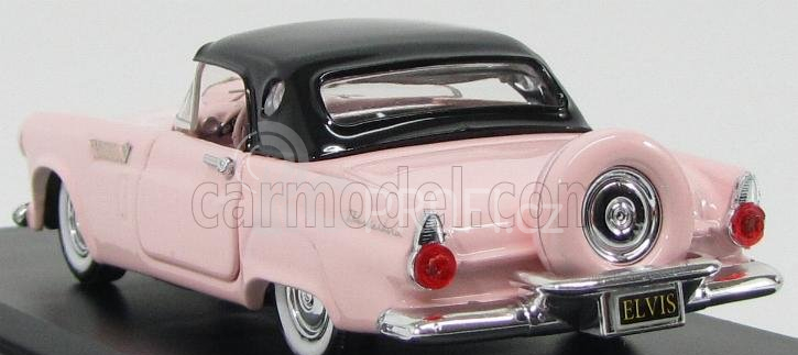 Rio-models Ford usa Thunderbird Cabriolet Closed 1956 - Personal Car Elvis Presley 1:43 Pink
