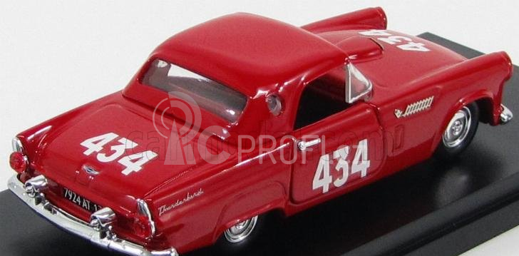 Rio-models Ford usa Thunderbird Coupe N 434 Mille Miglia 1957 Smadsa - Raselli 1:43 Red