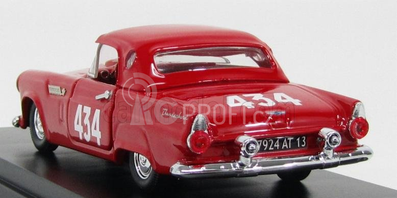 Rio-models Ford usa Thunderbird Coupe N 434 Mille Miglia 1957 Smadsa - Raselli 1:43 Red