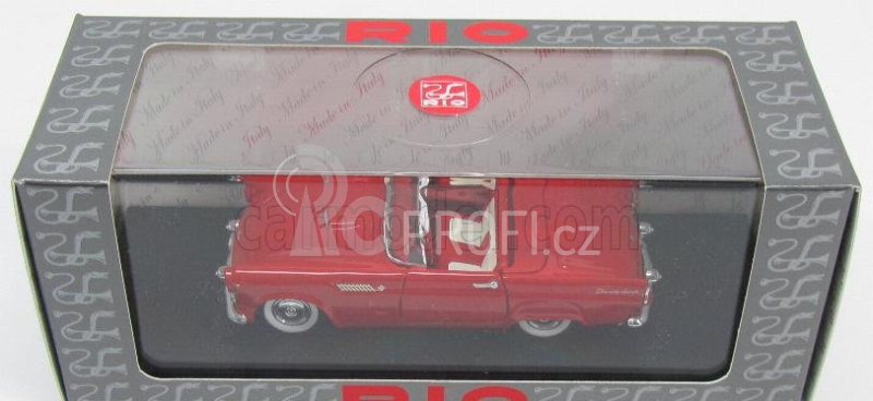 Rio-models Ford usa Thunderbird Spider 1956 1:43 Red