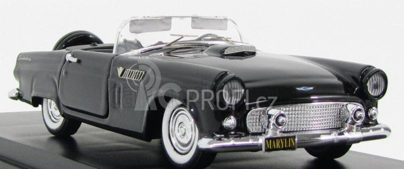 Rio-models Ford usa Thunderbird Spider 1956 Personal Car Marylin Monroe 1:43 Black