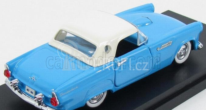Rio-models Ford usa Thunderbird Spider Soft-top 1956 1:43 Světle Modrá Bílá