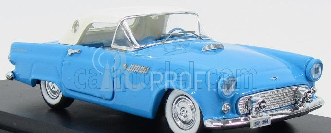 Rio-models Ford usa Thunderbird Spider Soft-top 1956 1:43 Světle Modrá Bílá