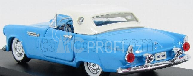 Rio-models Ford usa Thunderbird Spider Soft-top 1956 1:43 Světle Modrá Bílá