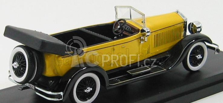Rio-models Isotta fraschini 8a Spider 1924 1:43 Žlutá Černá