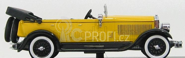 Rio-models Isotta fraschini 8a Spider 1924 1:43 Žlutá Černá