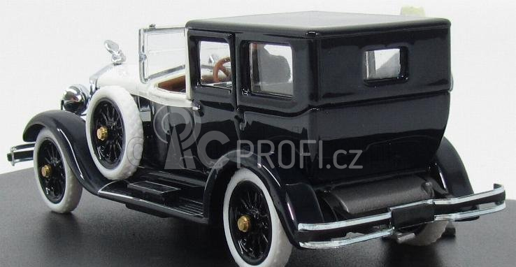 Rio-models Isotta fraschini 8a Torpedo By Fleetwood - Rodolfo Valentino Personal Car - With Figures 1925 1:43 Black Ivory