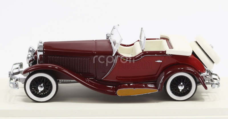 Rio-models Isotta fraschini Torpedo Cabriolet Castagna 1930 1:43 Bordeaux Beige