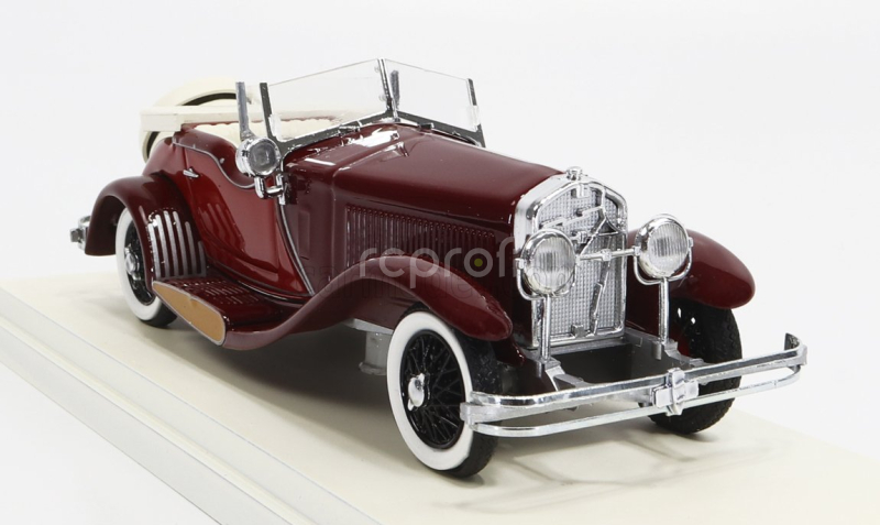 Rio-models Isotta fraschini Torpedo Cabriolet Castagna 1930 1:43 Bordeaux Beige