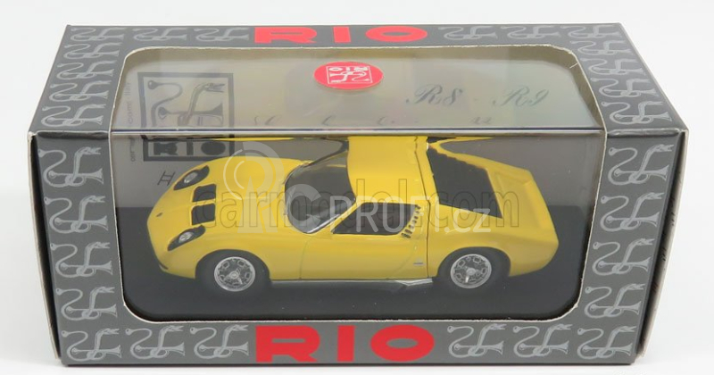 Rio-models Lamborghini Miura P400 Bertone 1966 1:43 Žlutá