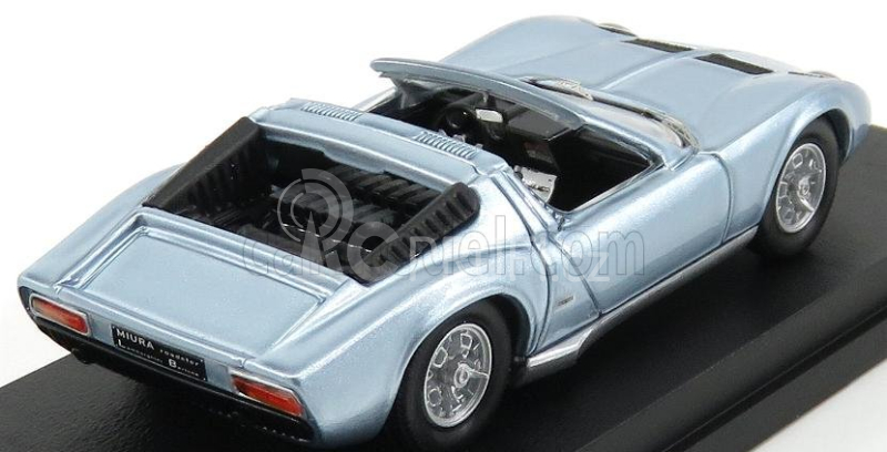 Rio-models Lamborghini Miura Roadster Bertone Single Sample Bruxels Motor Show 1968 1:43 Blue