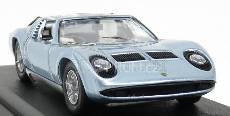 Rio-models Lamborghini Miura Roadster Bertone Single Sample Bruxels Motor Show 1968 1:43 Blue