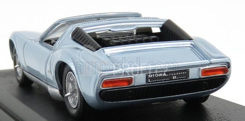 Rio-models Lamborghini Miura Roadster Bertone Single Sample Bruxels Motor Show 1968 1:43 Blue