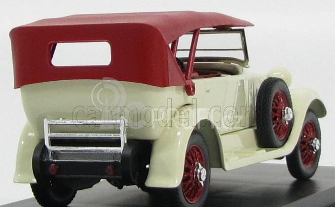 Rio-models Mercedes benz 11-40 Cabriolet Closed 1924 1:43 Bílá Červená