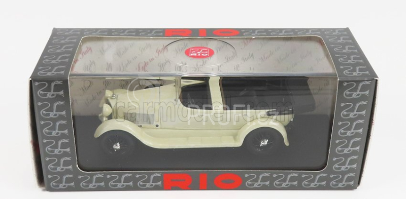 Rio-models Mercedes benz 11/40 Cabriolet Open 1924 1:43 Bílá