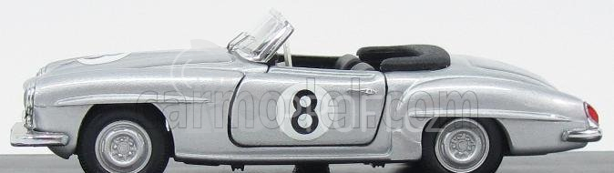 Rio-models Mercedes benz 190sl Spider N 8 Winner Macau Gp 1956 D.steane 1:43 Silver