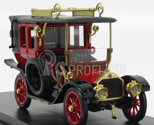 Rio-models Mercedes benz 20-35 Ps 1909 1:43 Tmavě Červená