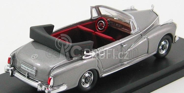 Rio-models Mercedes benz 300d Cabriolet 1958 - Exclusive Carmodel 1:43 Grey Met