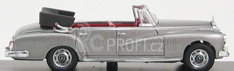 Rio-models Mercedes benz 300d Cabriolet 1958 - Exclusive Carmodel 1:43 Grey Met