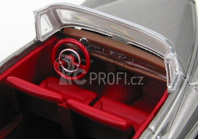 Rio-models Mercedes benz 300d Cabriolet 1958 - Exclusive Carmodel 1:43 Grey Met