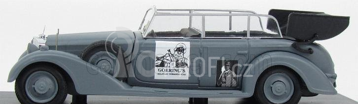 Rio-models Mercedes benz 770k Cabriolet 1936 - Ex Personal Car Hermann Goering 1:43 Vojenská Šedá