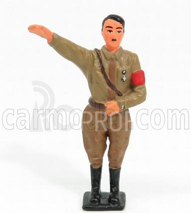 Rio-models Mercedes benz 770k Cabriolet Nuremberg Parade Hitler 1938 With Figure 1:43 Black