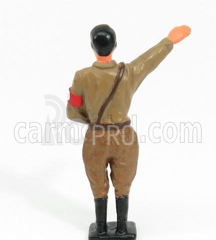 Rio-models Mercedes benz 770k Cabriolet Nuremberg Parade Hitler 1938 With Figure 1:43 Black